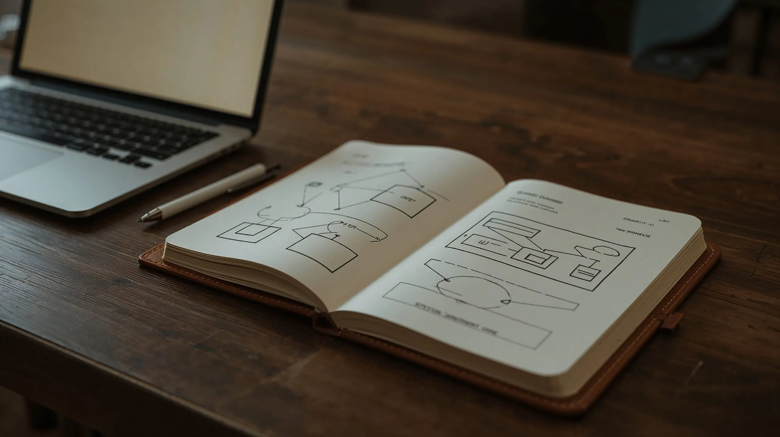 Architecture comes before code — mapping the system on paper before building it in production