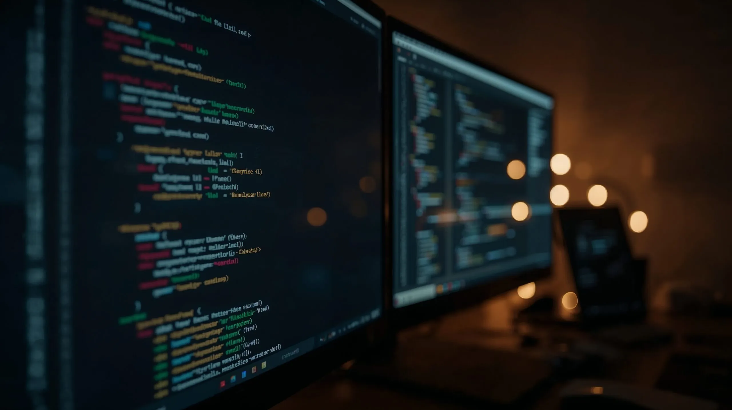 Standing desk workstation mid-project