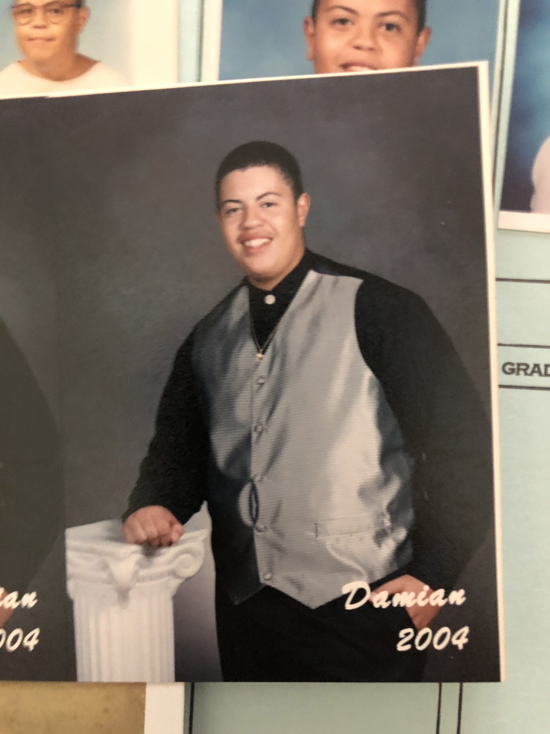 Damian Martinez Blog #17 - high school senior pic