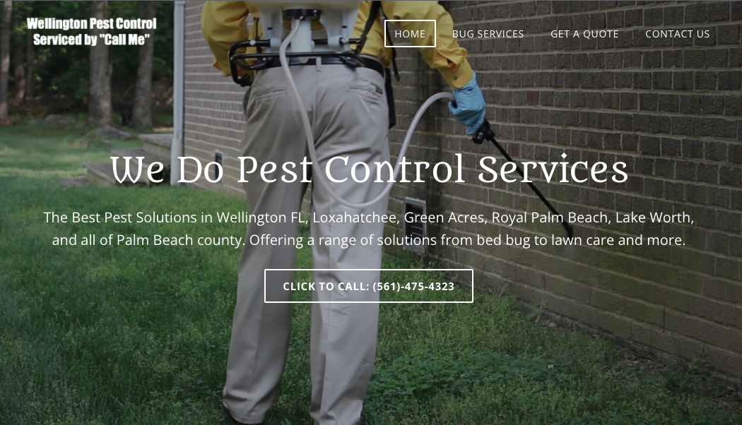 Damian Martinez Blog #34 - wellington pest control services lead gen site